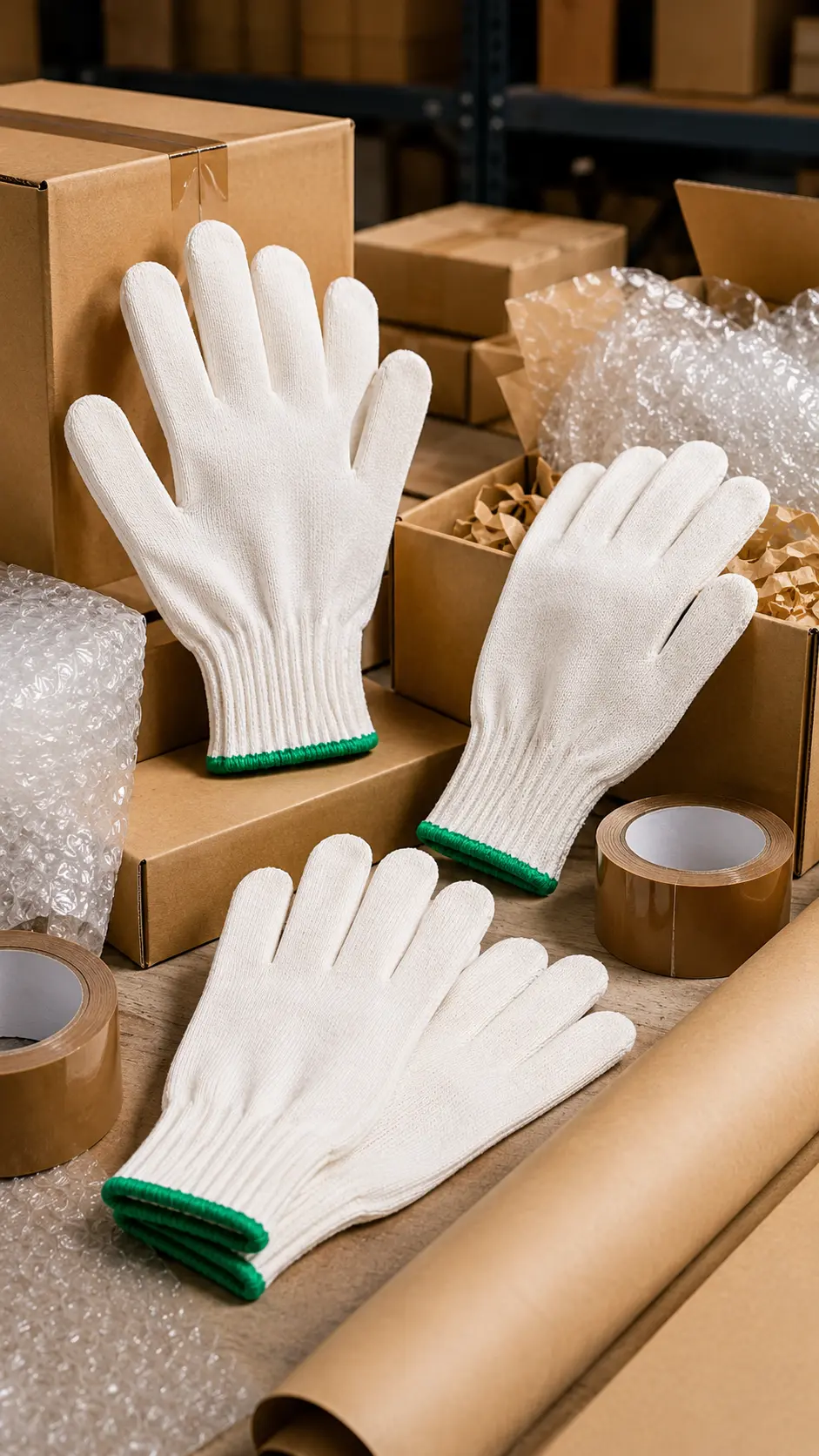 COTTON GLOVES